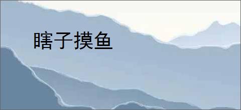 瞎子摸鱼