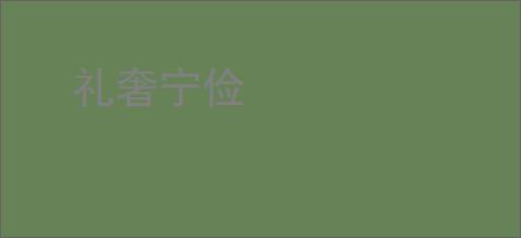 礼奢宁俭