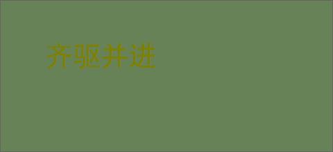齐驱并进
