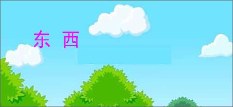 东 西
