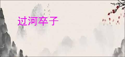 过河卒子